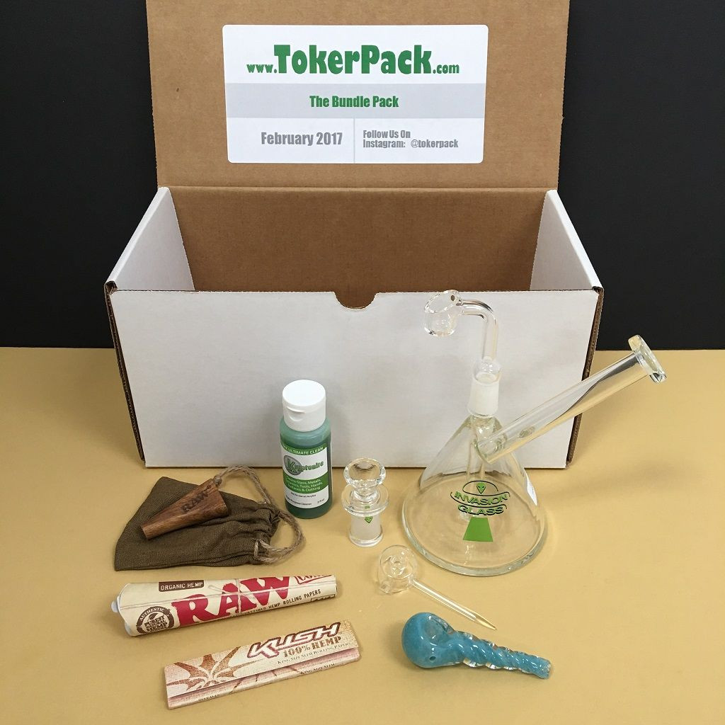 TokerPack - Quality Glass Pipes In A Monthly Subscription Box
