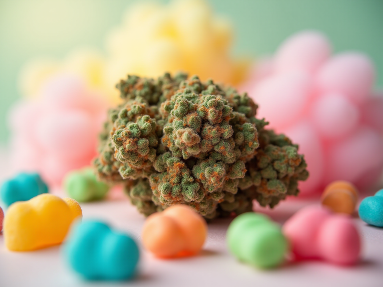 7 benefits of the cotton candy strain for new cannabis consumers