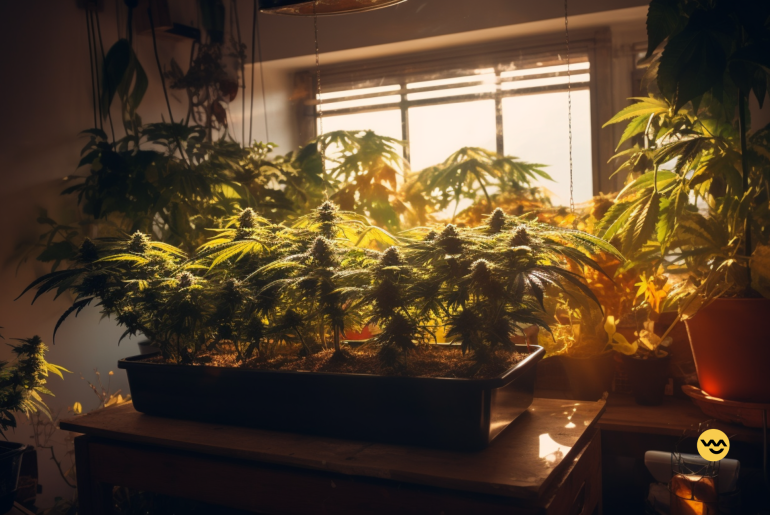 hydroponic cannabis growing